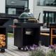 OFYR Kamado Table Black 65 PRO Beton BGE