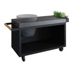 OFYR Kamado Table Black 135 PRO Beton BGE