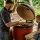 Kamado Joe ® - Big Joe III Red, Stand Alone