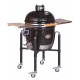 Monolith Classic BBQ-Guru, PRO-Serie 2.0 Black inkl. Gestell & Seitentische