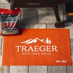 Traeger Bodenschutzmatte Orange