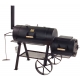 JOE`s BBQ Smoker Texas Classic 16" lange Version mit Kochplatte 