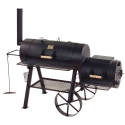 JOE`s BBQ Smoker Texas Classic 16" lange Version mit Kochplatte