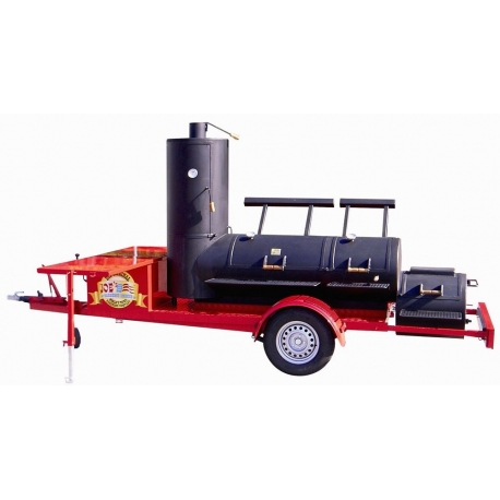 JOE`s BBQ Smoker Chuckwagon® 24" Extended Catering Trailer