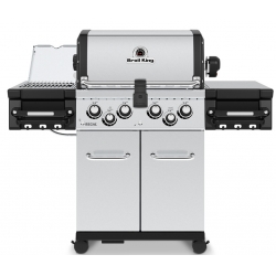 Broil King Regal™ S490 PRO IR mit Infrarot Seitenbrenner, Edelstahl