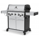 Broil King Baron™ S590 IR mit Infrarot Seitenbrenner, Edelstahl, Modell 2022er