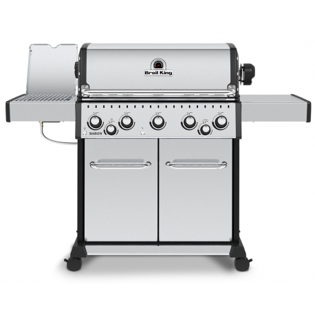 Broil King Baron™ S590 IR mit Infrarot Seitenbrenner, Edelstahl, Modell 2022er