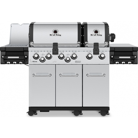 Broil King Regal™ S690er, Modell 2022er, PRO IR mit Infrarot Seitenbrenner, Edelstahl