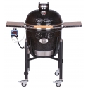 Monolith Classic BBQ-Guru, Summer Deal, PRO-Serie 2.0 Black inkl. Gestell & Seitentische