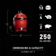 Kamado Joe ® - Classic II, Stand Alone - RED