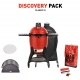 Kamado Joe ® - Classic III Red - Discovery Pack