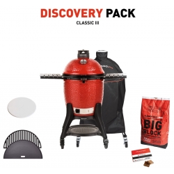 Kamado Joe ® - Classic III Red - Discovery Pack