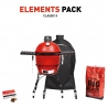 Kamado Joe ® - Classic II Red - Elements Pack