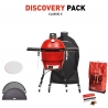 Kamado Joe ® - Classic II Red - Discovery Pack