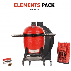 Kamado Joe ® - Big Joe III Red - Elements Pack