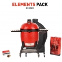 Kamado Joe ® - Big Joe III Red - Elements Pack