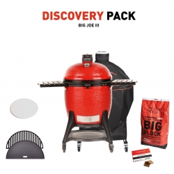 Kamado Joe ® - Big Joe III Red - Discovery Pack