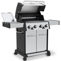 Broil King Baron™ S490 IR mit Infrarot Seitenbrenner, Edelstahl, Modell 2022er