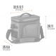 Petromax Kühltasche in Grau, 8 Liter