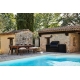Napoleon Oasis™ Compact 105, mit BIG32-1 & Einbau SIZZLE ZONE™