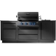 Napoleon Oasis™ Compact 105, mit BIG32-1 & Einbau SIZZLE ZONE™