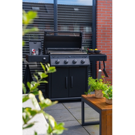 Napoleon Rogue® Plancha-Gasgrill, Mattschwarz