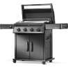 Napoleon Rogue® Plancha-Gasgrill, Mattschwarz