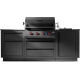 Napoleon Oasis™ Compact 106, mit BIG32-1 & Einbau SIZZLE ZONE™