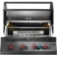 Built-In 700-Series 32", Mattschwarz inkl. Drehspieß