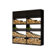 OFYR Wood Storage Black 200