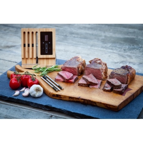 MEATER® Block mit 4 Thermometer kabellos Griller-Shop-Graz