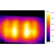 Simogas elektrische Rainbow Plancha Rot